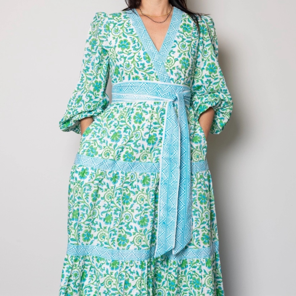 🌸EXCLUSIVE Gorgeous Summer Belted Maxi Dress NWT🌸